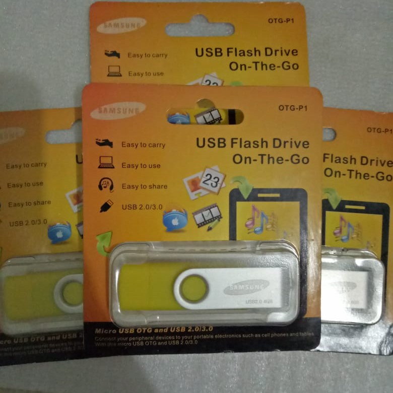 FLASHDISK OTG SAMSUNG 4GB - USB FLASHDISK OTG G3 MODEL BESI