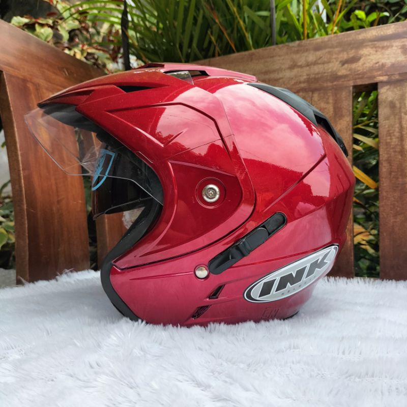 HELM INK TOPI DOUBLE VISOR/ HELM INK GRADE ORI DOUBLE VISOR