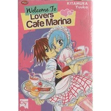 

KOMIK MANGA preloved murah "welcome to cafe lovers marina" KITAMURA YUUKA