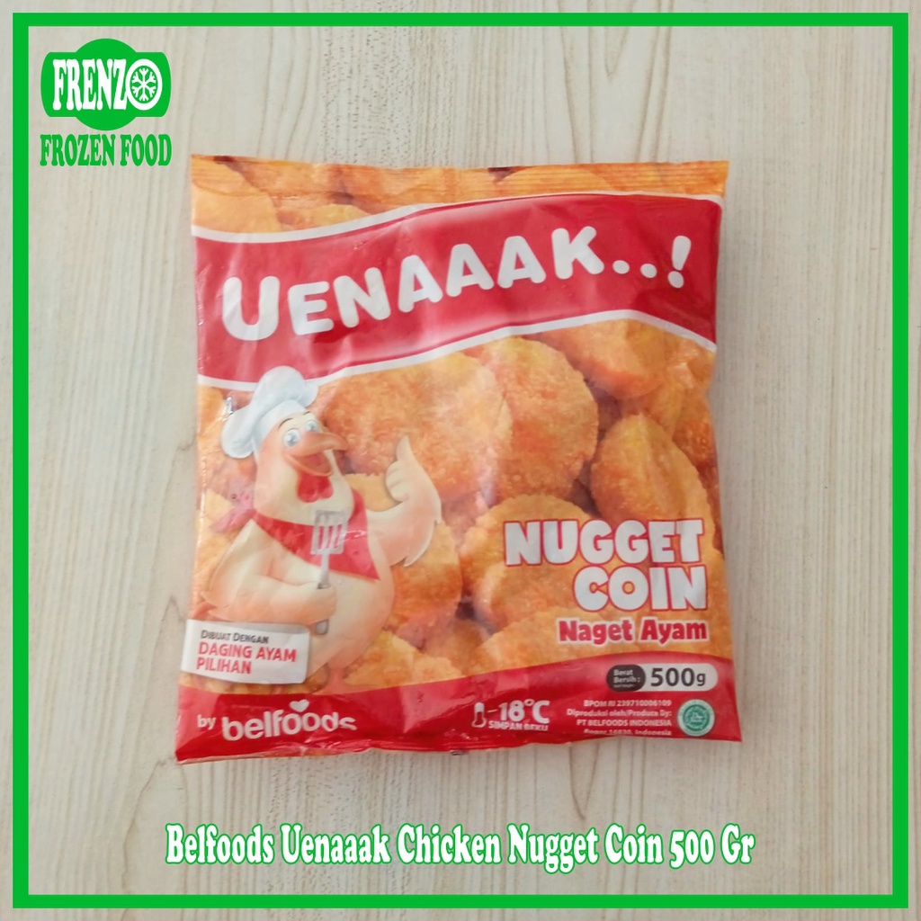 

Belfoods Uenaaak Chicken Nugget Coin 500 Gr