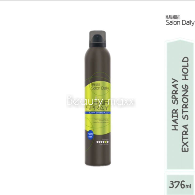 Makarizo hair spray salon daily pengeras rambut hair styling sanggul/Hair Sprey Makarizo/Pengeras Rambut Merek Makarizo/Makarizo Professional - Salon Daily Hair Spray - 376 ml