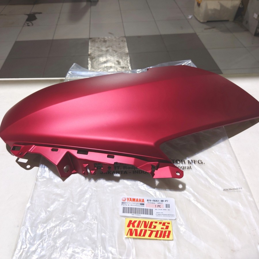 BODY COWLING COVER LAMPU DEPAN XMAX X-MAX MERAH DOFF KIRI B74-P7