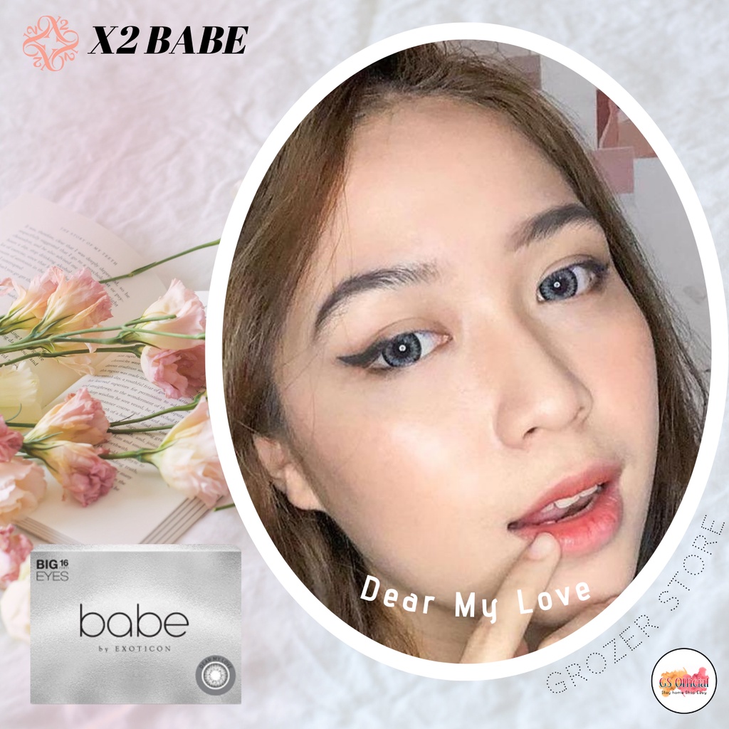 SOFTLENS X2 BABE BIG EYES MINUS 3.25 sd 6.00