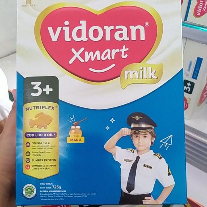 Kekinian - SUSU VIDORAN SMART 3+ MADU/VANILA, SUSU Vidoran Xmart 3+ Madu/vanilla, SUSU MURAH VIDORAN