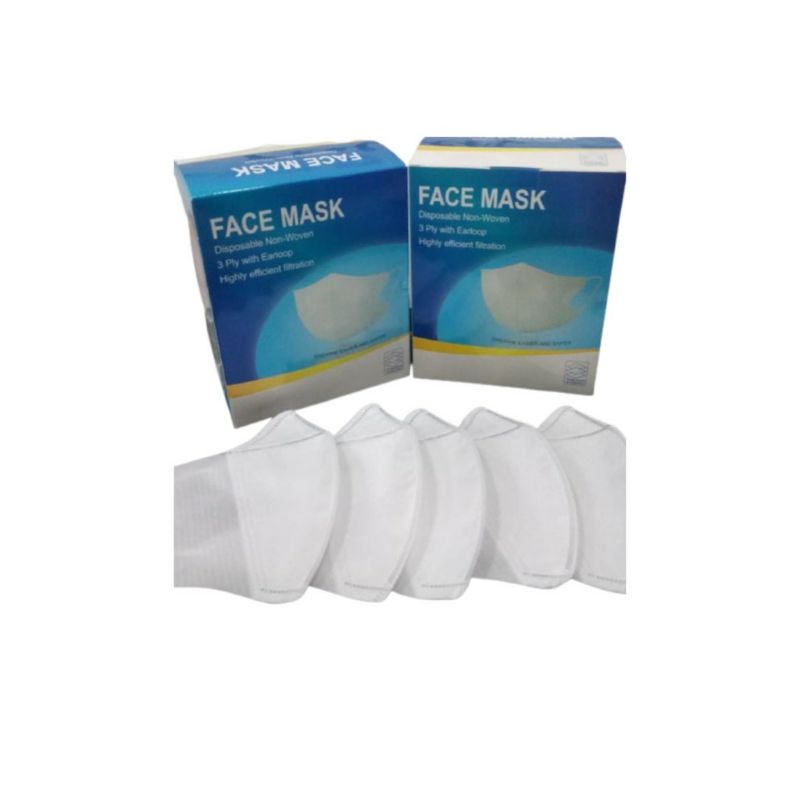 Masker duckbill face mask isi 50pcs murah