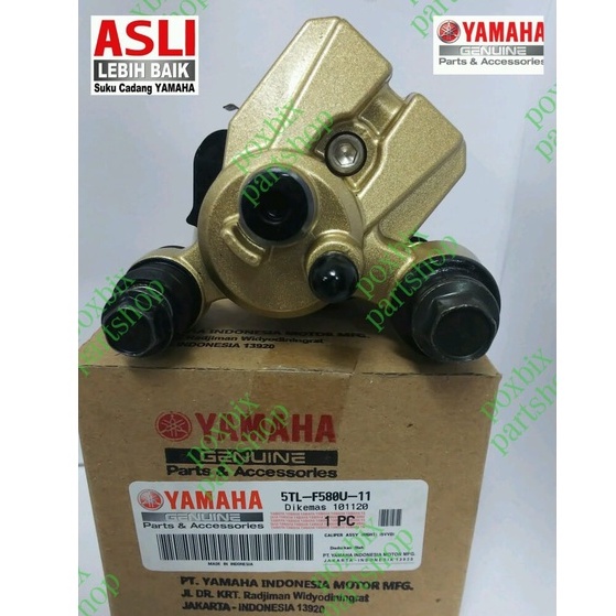 CALIPER ASSY / KEPALA BABI / KALIPER CAKRAM MIO LAMA ORIGINAL / 5TL-F580U-11