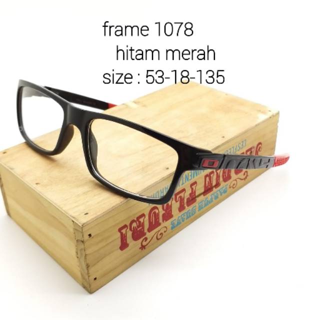 Frame Kacamata Sporty | Kaca mata Pria | Kacamata Minus |  Kaca mata Anti Radiasi | Kacamata New