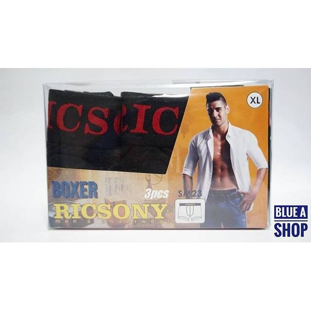 RICSONY BOXER CELANA DALAM PRIA SM23 ISI 3 PCS