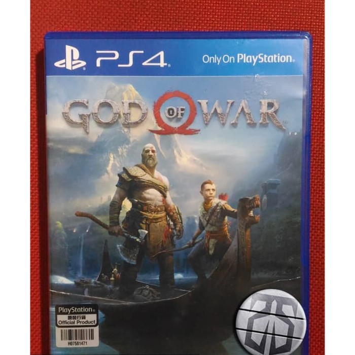 kaset game bd    ps4 ps 4 playstation god of war gow bekas