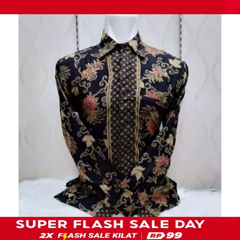 Fanstore -Kemeja Batik Pria Pasangan Kebaya