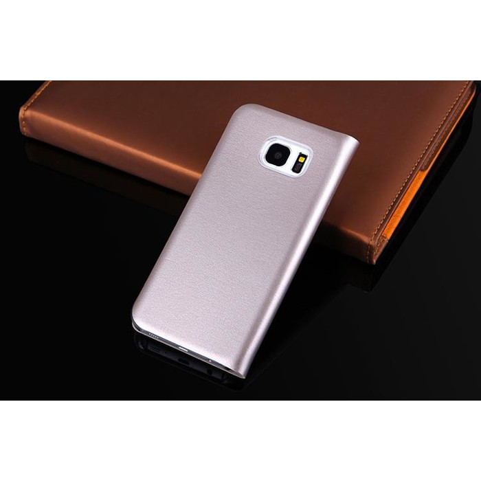 Aksesoris Hape-LEATHER FLIP COVER Samsung Galaxy Note 7 FE Fan Edition case casing hp