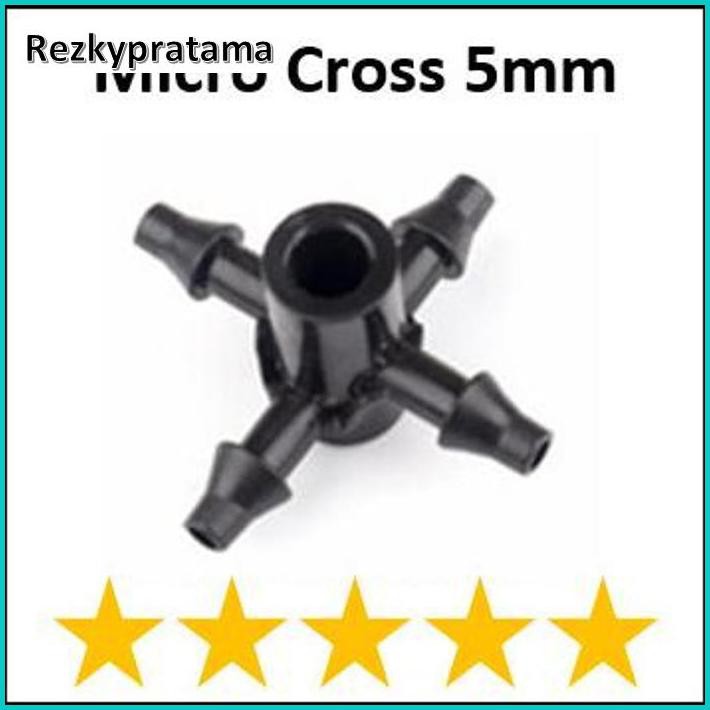 Jual Micro Cross Mm Head Nepel Way Nipel Cabang Irigasi Tetes Shopee Indonesia