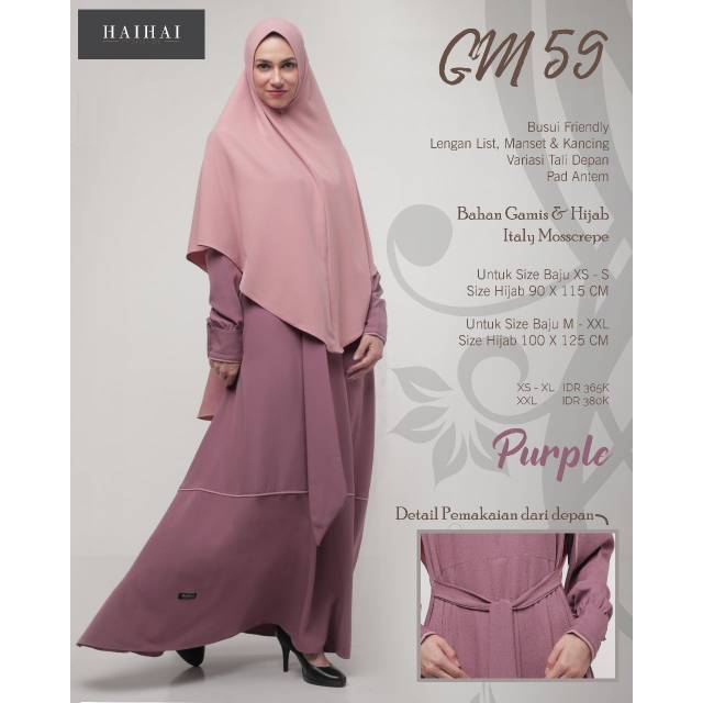Gamis Haihai GM 59