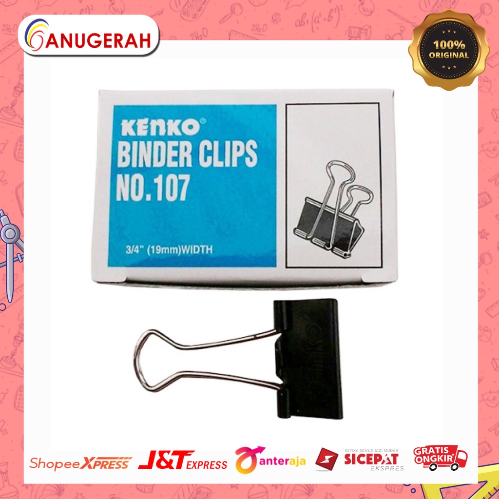 

KENKO NO. 107 BINDER CLIP