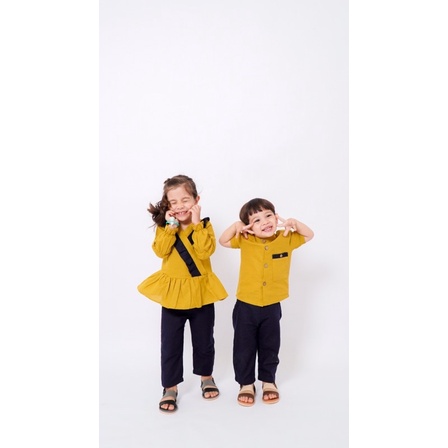 RACHIDKIDS / SETELAN ANAK KEMBAR / SETELAN BAJU KOKO ANAK / BAJU KOKO ANAK / ADAM DAN HAWA SET