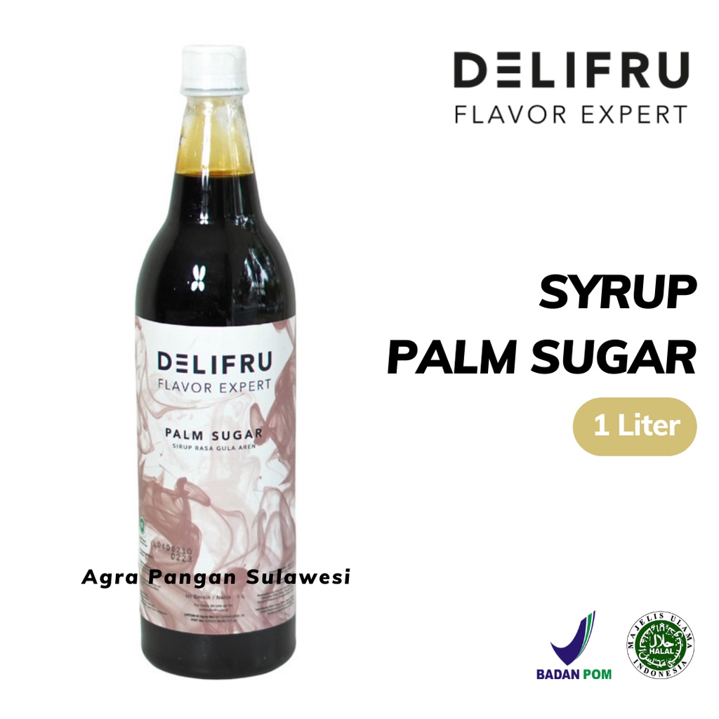 

Syrup PALM SUGAR Delifru | Sirup Gula Aren Cair Premium 1 L 1000 ml