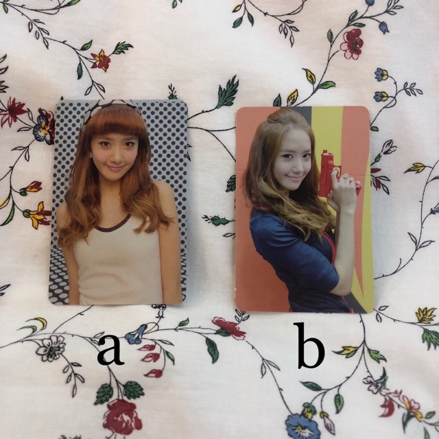 SNSD Hoot Album Yoona Photocard