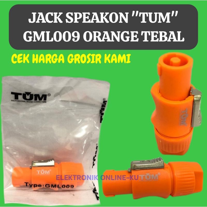 JACK SPEAKON TUM GML-009 ORANGE TEBAL