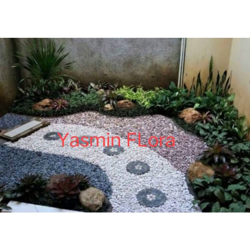 PEMBUATAN DEKORASI TAMAN KERING/BATU KORAL
