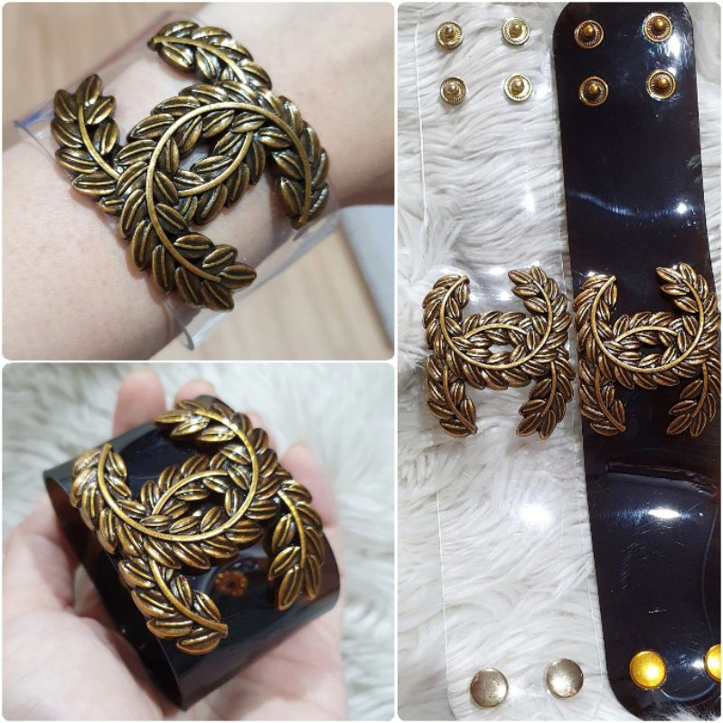 Gelang Brandad Band Motif Tori Gelang Jelly Fashion Import Premium Quality Tidak Karatan Gelang kulit Branded Band G01010