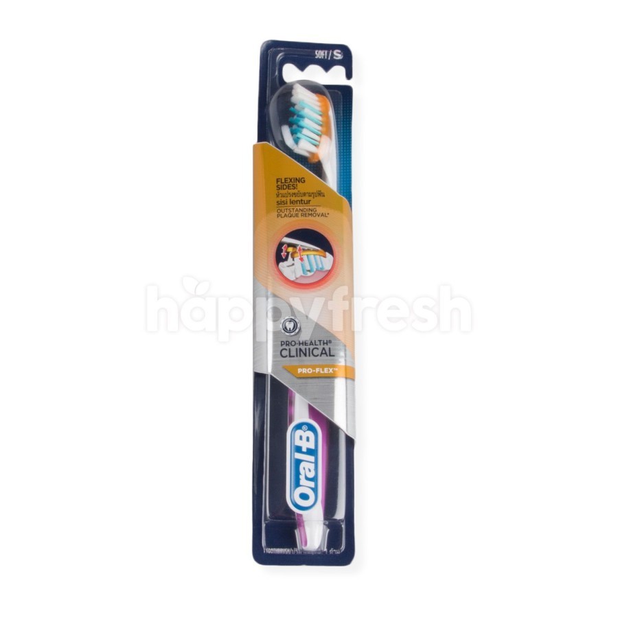 Oral B Sikat Gigi Pro Health Clinical Action Soft 1's Oral-B