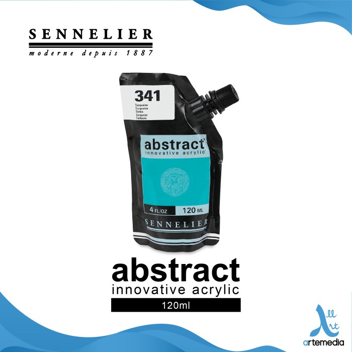 

Cat Akrilik Sennelier Abstract Heavy Body 120ml Acrylic Paint - 02/03 - Turquoise