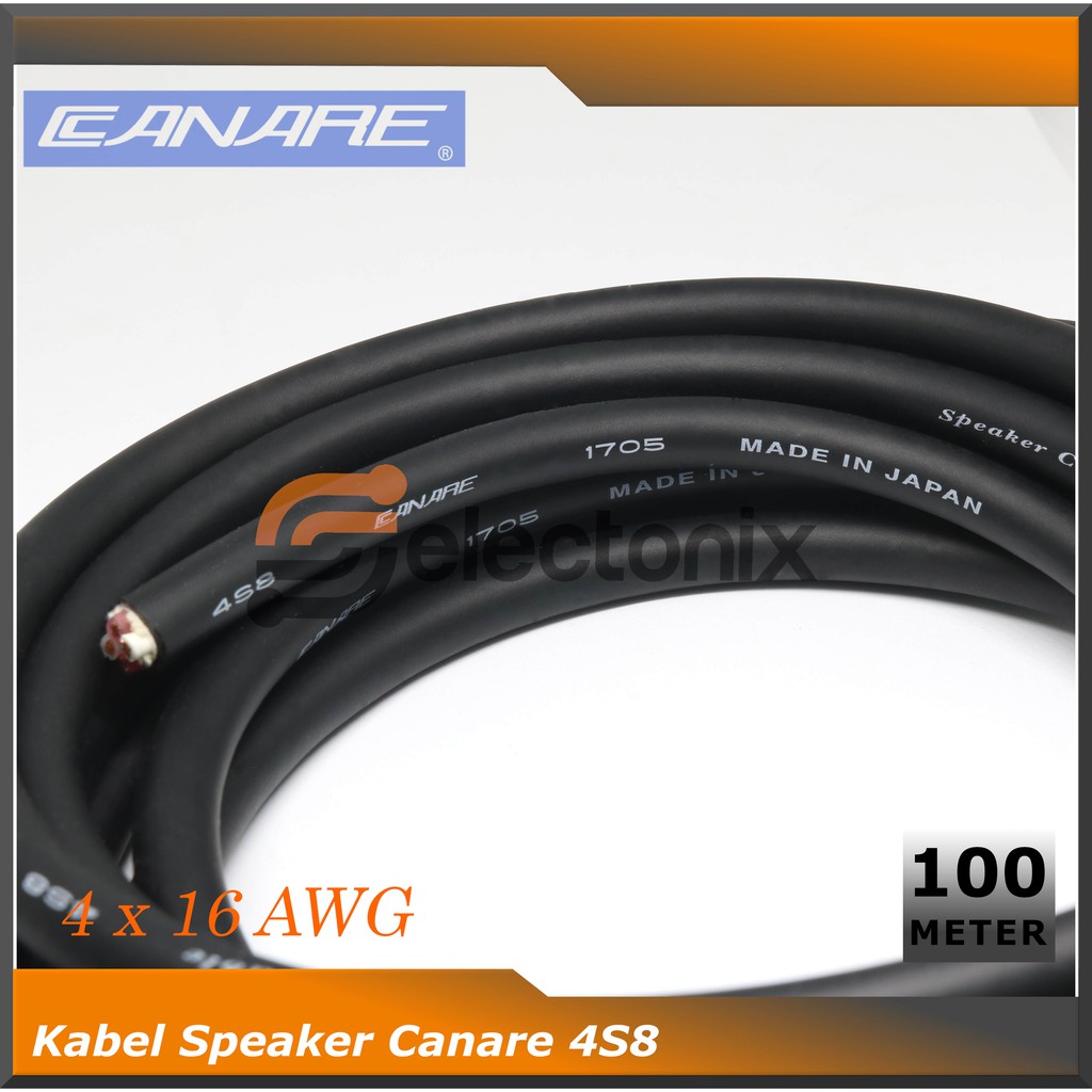 Kabel Speaker Canare 4S8 [100m]