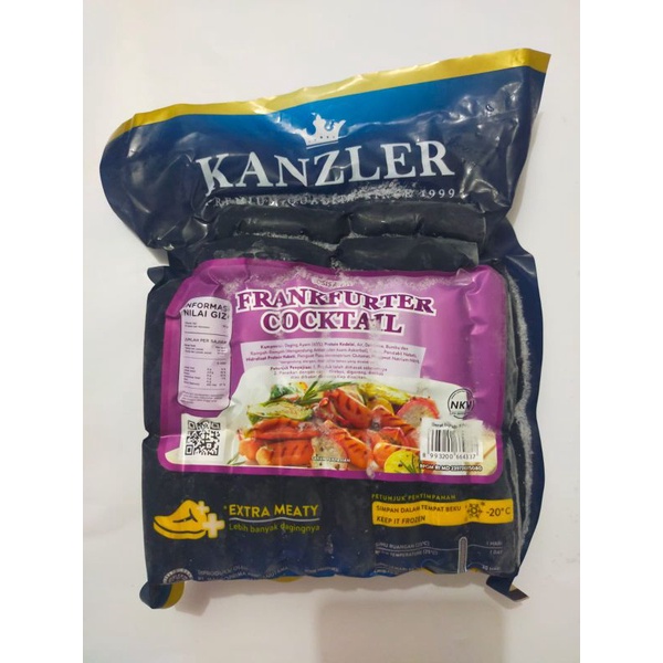 

Kanzler Frankfurter cocktail 500gr