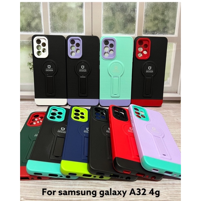 Case Samsung Galaxy A32 4g / Casing Samsung Galaxy A32 4g Casing Standing Soft Case Pelindung Kamera