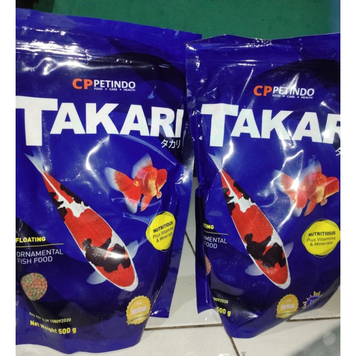 Takari makanan ikan takari Takari pelet ikan 500 gr