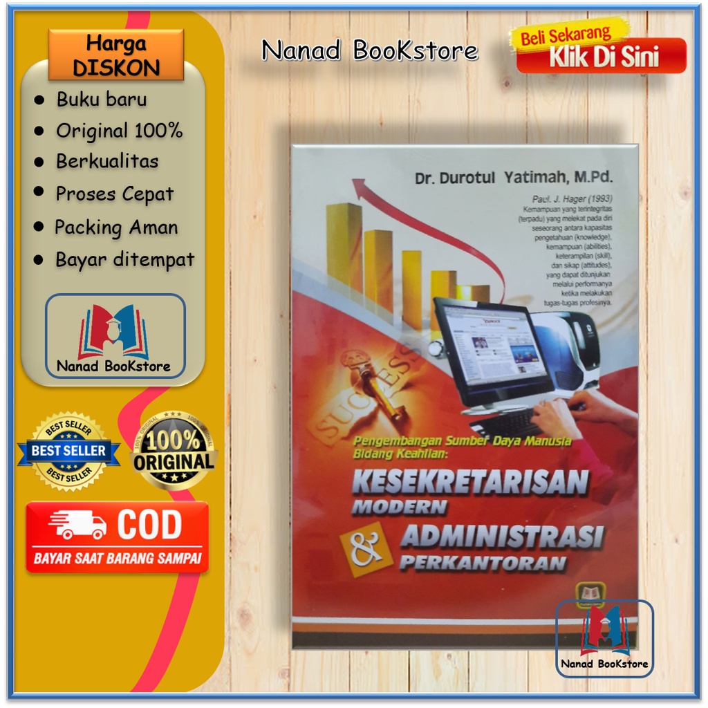 Buku Kesekretarisan Modern dan Administrasi Perkantoran oleh Durotul Yatimah - Pustaka setia