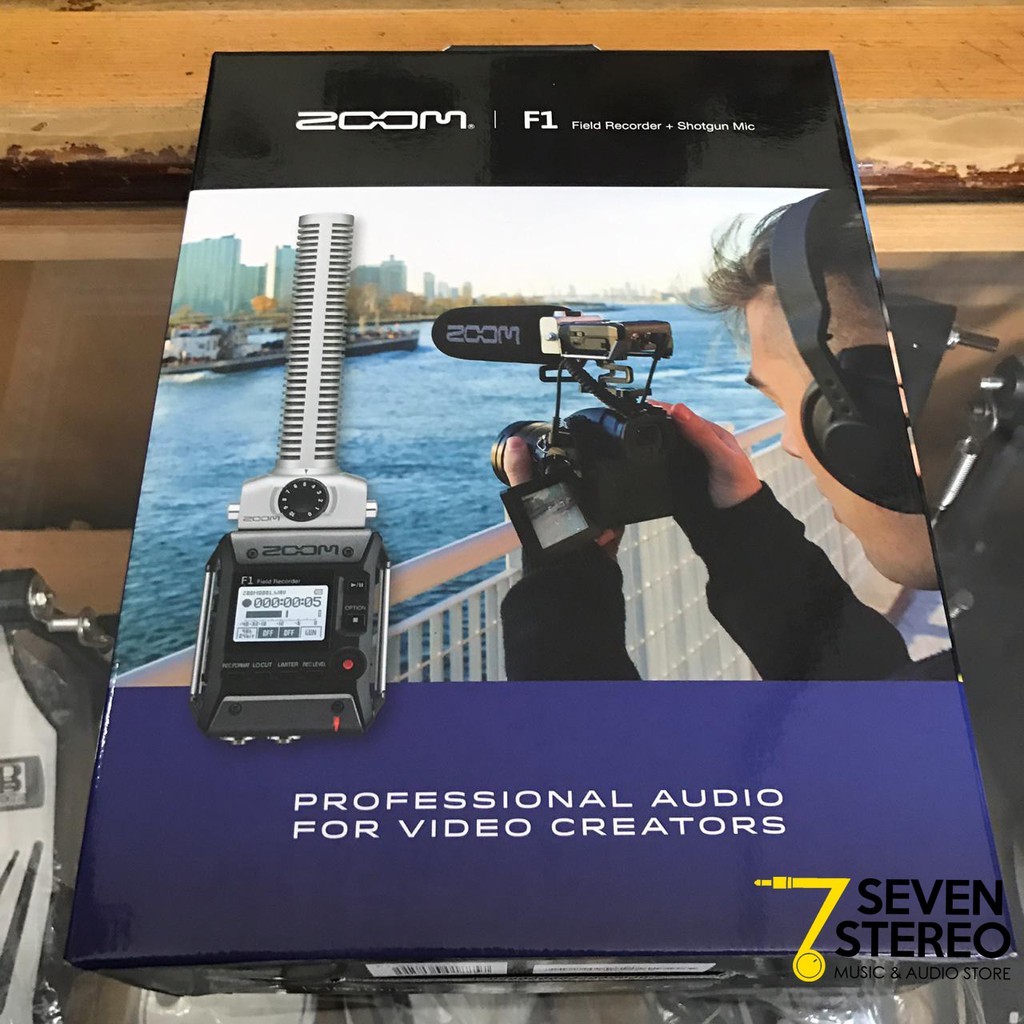 Zoom F1 FIELD RECORDER + LAVALIER MIC
