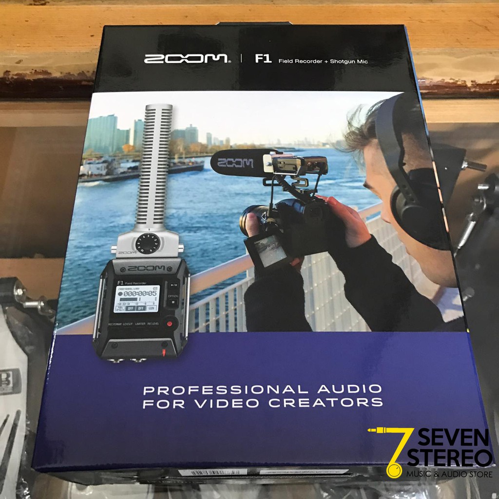 Zoom F1 FIELD RECORDER + LAVALIER MIC