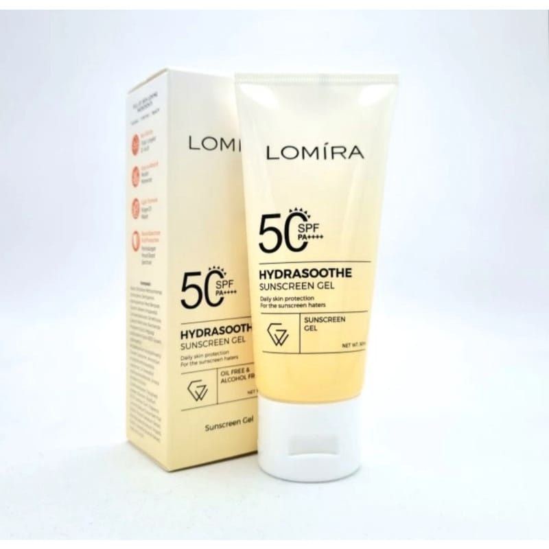 LOMIRA Hydrashoothe Sunscreen Gel 50ml