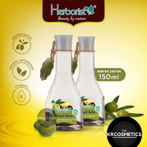 Herborist Minyak Zaitun 75ml | Herboris Minyak Zaitun 150ml | Herboris