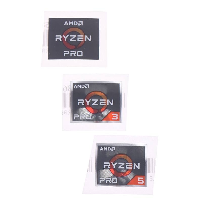 Stiker Label Prosesor Seri ATHLON Ryzen R 3 5 7 Generation