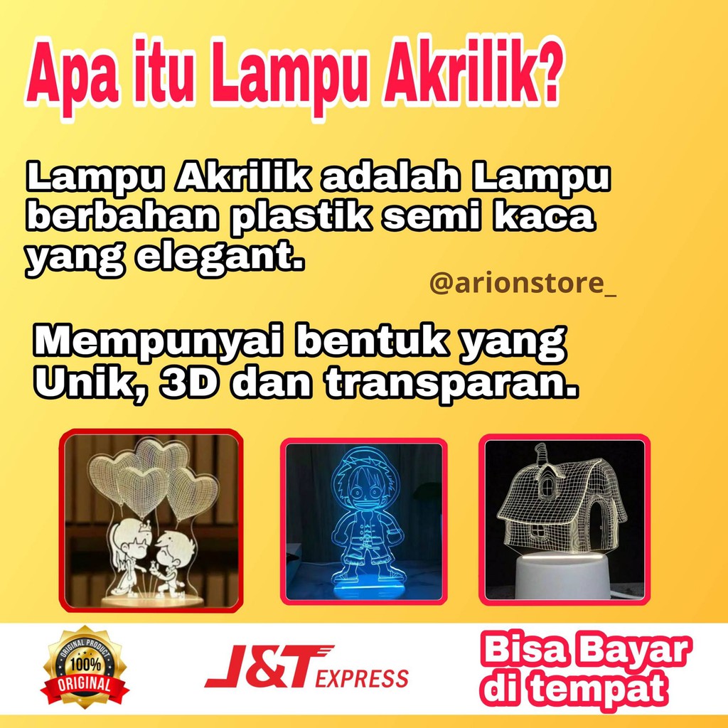 KADO UNIK HADIAH LAMPU TIDUR CUSTOM KPOP BTS BT21 EXO ULANG TAHUN GIFT PACAR DEKORASI KAMAR MINIMLIS-4