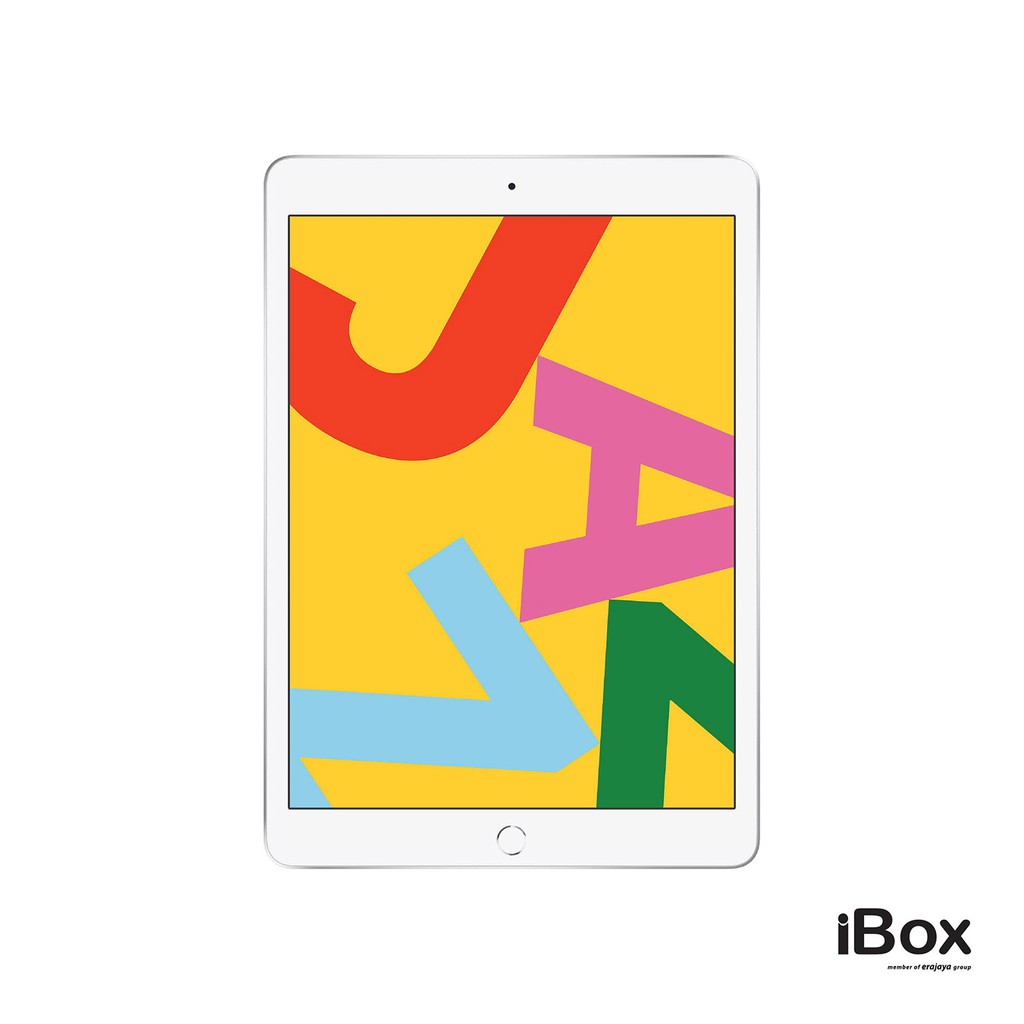 Apple iPad (Generasi ke-7) 10,2 inci, Wi-Fi 32GB, Silver