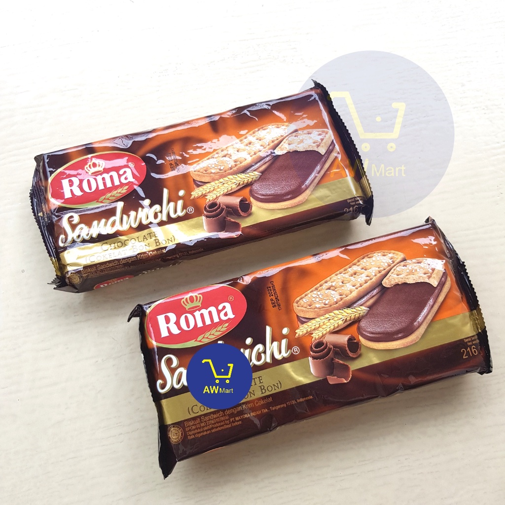 BISKUIT ROMA SANDWICHI - ALL VARIAN - PEANUT BUTTER &amp; SANDWICHI LEMON CRACKERS 120 GRAM SANDWICH LEMON