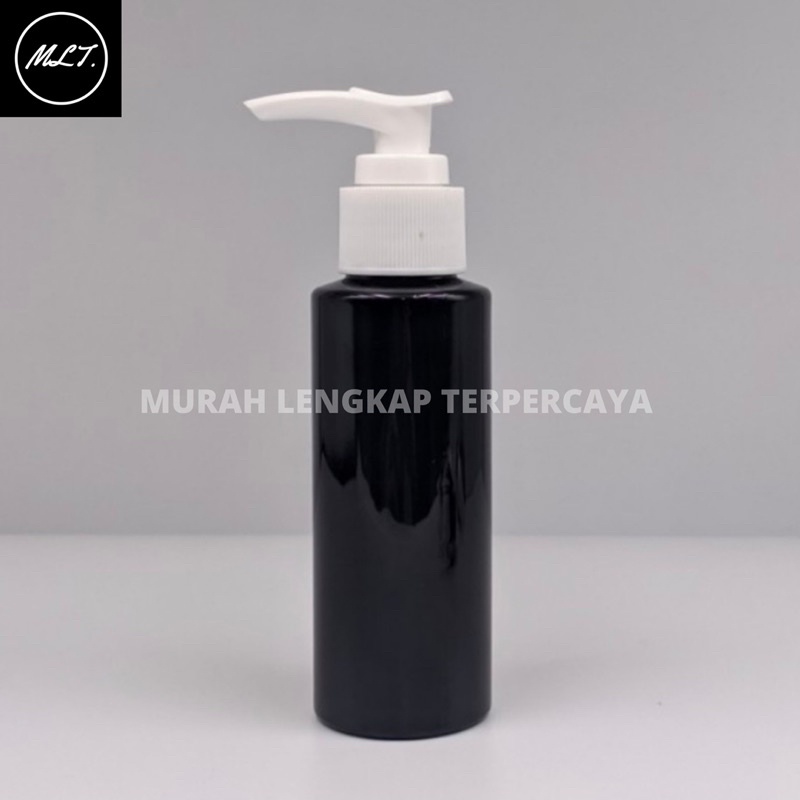 BOTOL PUMP 100ML RF HITAM LOTION PUMP 100 ML RF 100 ML BOTOL POMPA 100Ml hitam