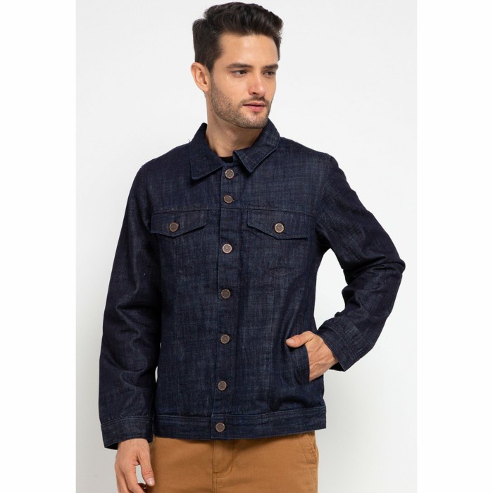 CARDINAL -JACKET JEANS PRIA ORIGINAL- Denim Jacket A2
