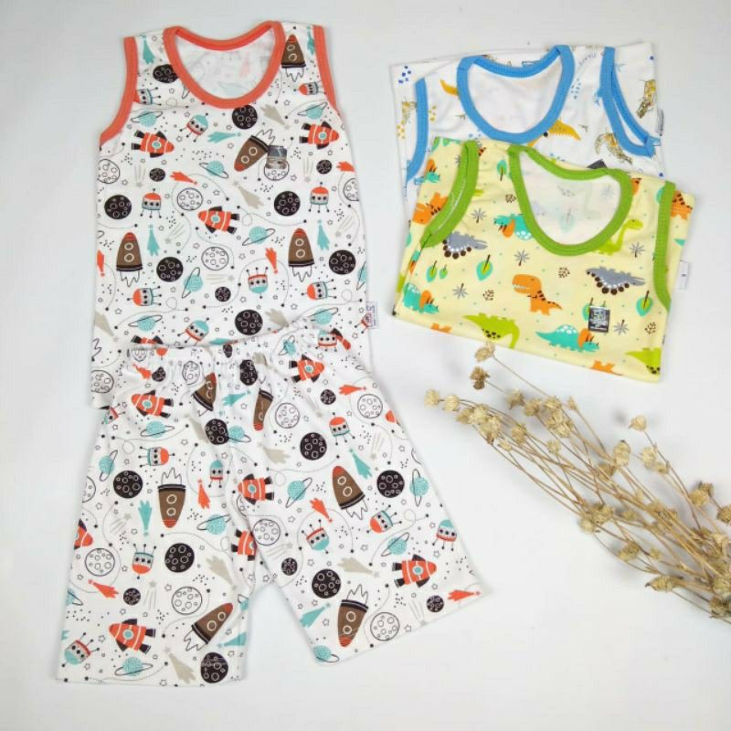 Little Q setelan XXL kutung 3pcs