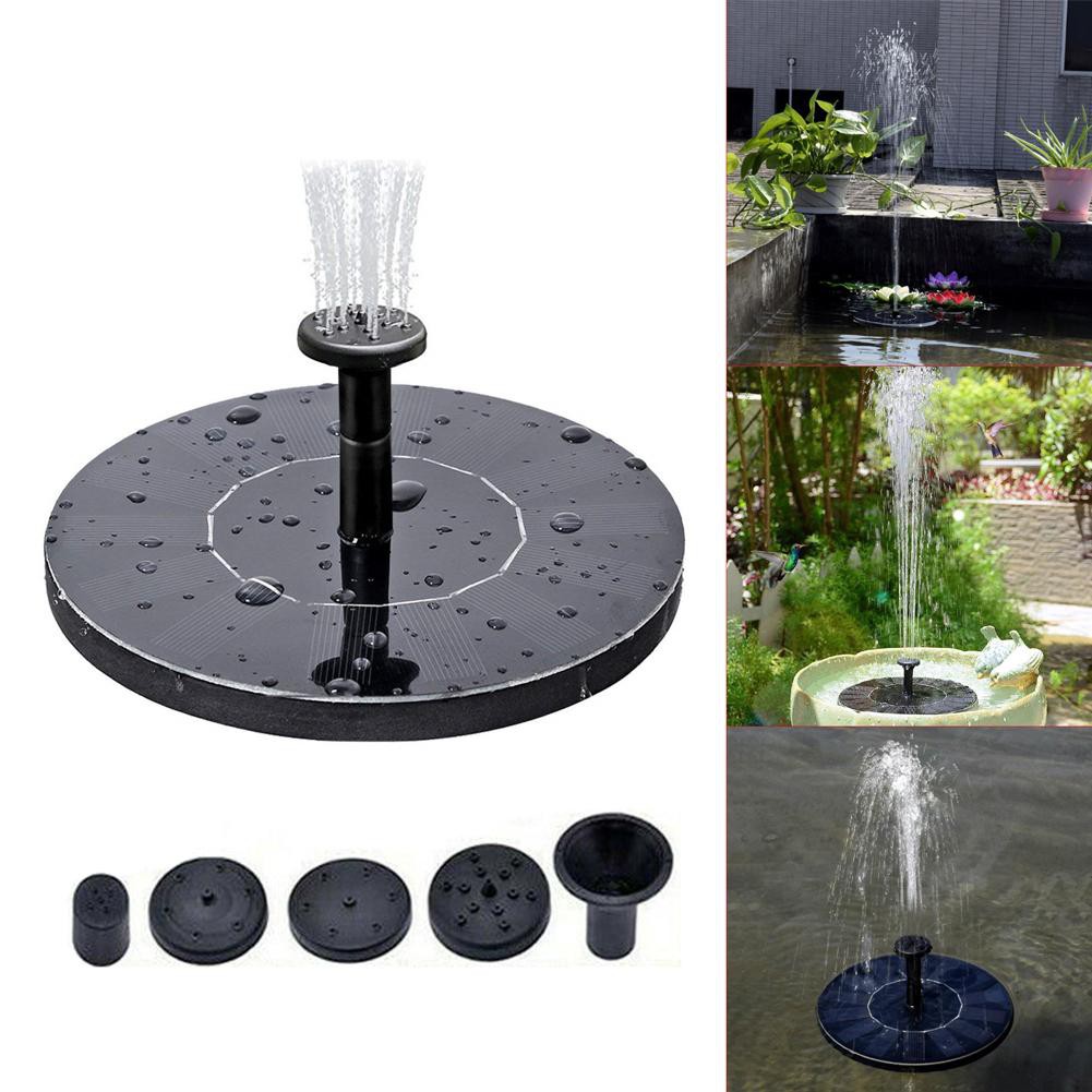 53 Floating Solar Fountain Water Fountain Pump Solar Waterfall Fountain Solar Fountains Pool Shopee Indonesia