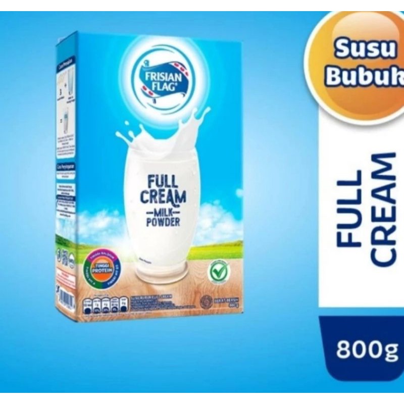 

Susu Frisian Flag Fullcream Purefarm susu bubuk 800g