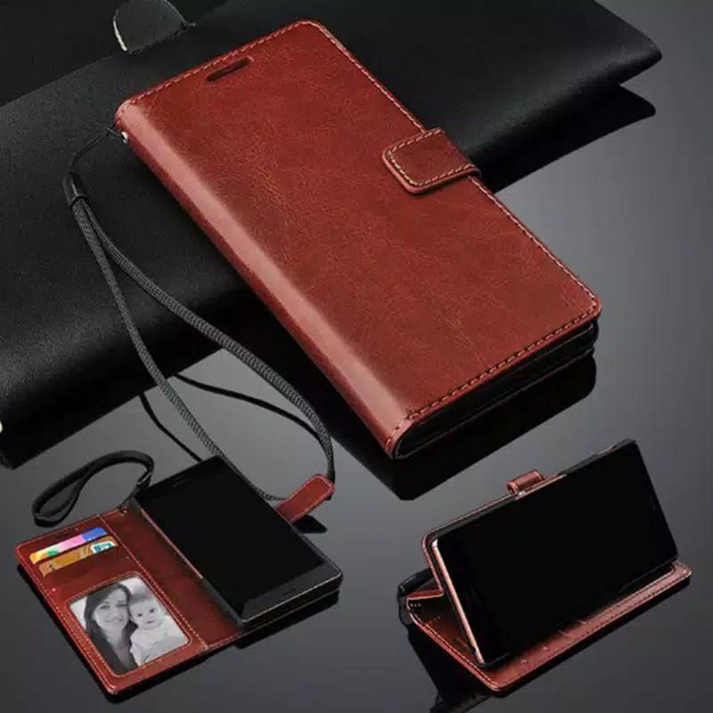 Flip Wallet Samsung A03S C9 Pro 2016 Flip Cover Leather Sarung HP Kulit Slot Card