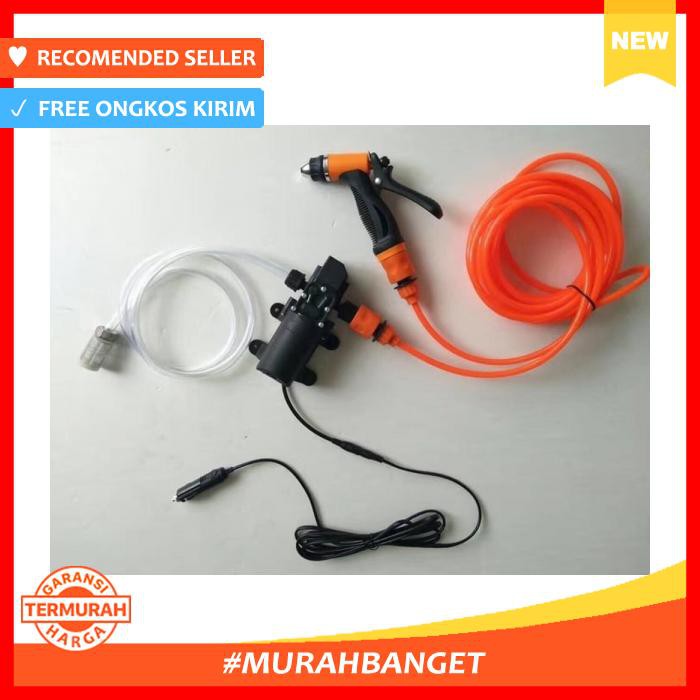 Paket A Lengkap Pompa Air High Pressure Cuci Ac Atau Cuci Motor Mobil