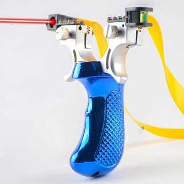 KETAPEL GREYHOUND FLATBAND SLINGSHOT RESIN RINGAN KUAT BLUE