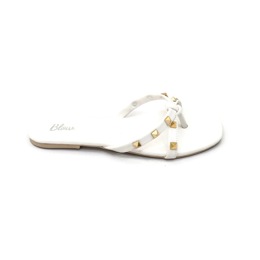 Blow Valentino Sandal Studs Wanita BLNI 0044-White