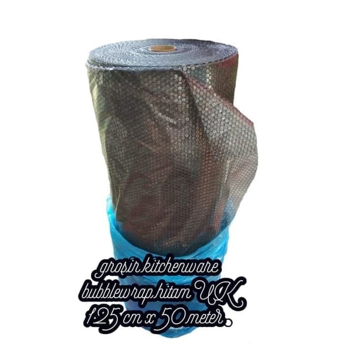 

[GS] Bubble Wrap HITAM 125 CM x 50 METER GROSIR Bungkus Plastik Bubblewrap