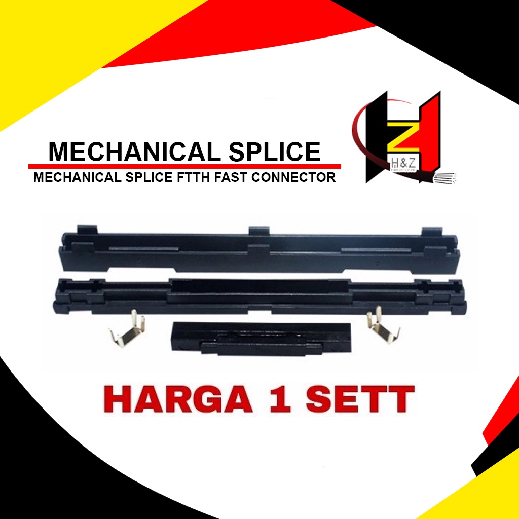 Fiber Optic Mechanical Splice FTTH Fast Connector /Sambungan Mekanikal